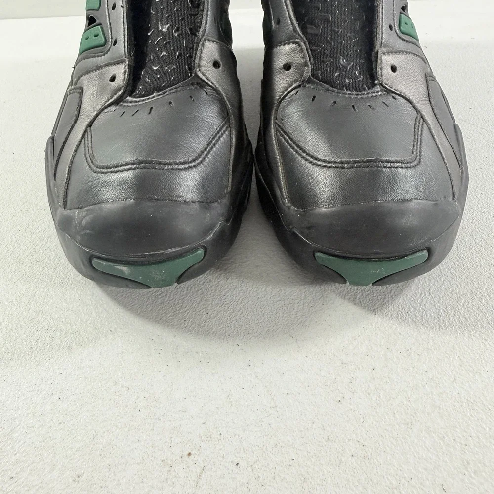 Vintage 1993 Adidas Streetball 2‎ Men's Basketball Shoes Black Green Size 9.5